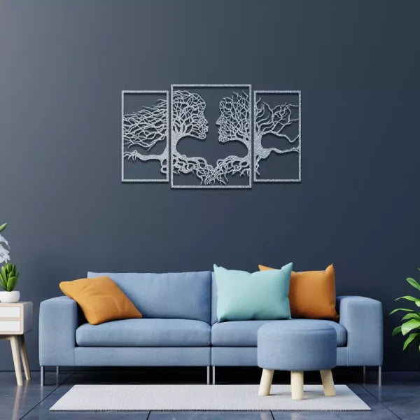 3 Piece Modern Human Wall Art Trendy Troves