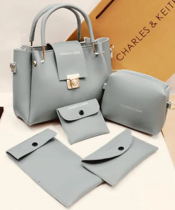 Charles & Keith Style 5-Piece Shoulder Bag Set