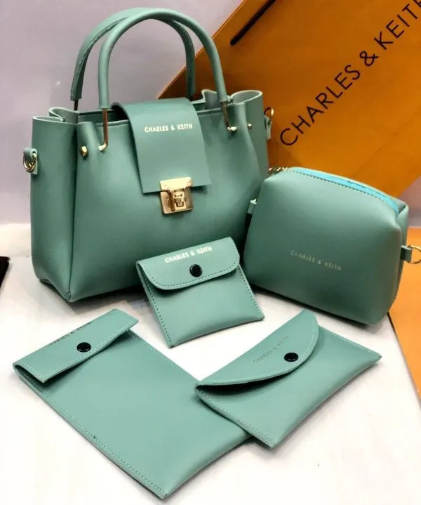 Charles & Keith Style 5-Piece Shoulder Bag Set