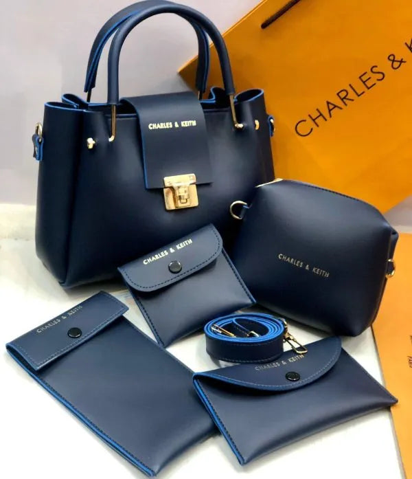 Charles & Keith Style 5-Piece Shoulder Bag Set