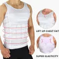 Slim N Fit Men's Body Shaper Vest – Sleeveless Compression Tank Top