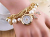 Elegant Pearl Bracelet Luxury Women's Watch – Timeless Style Redefined Trendy Troves