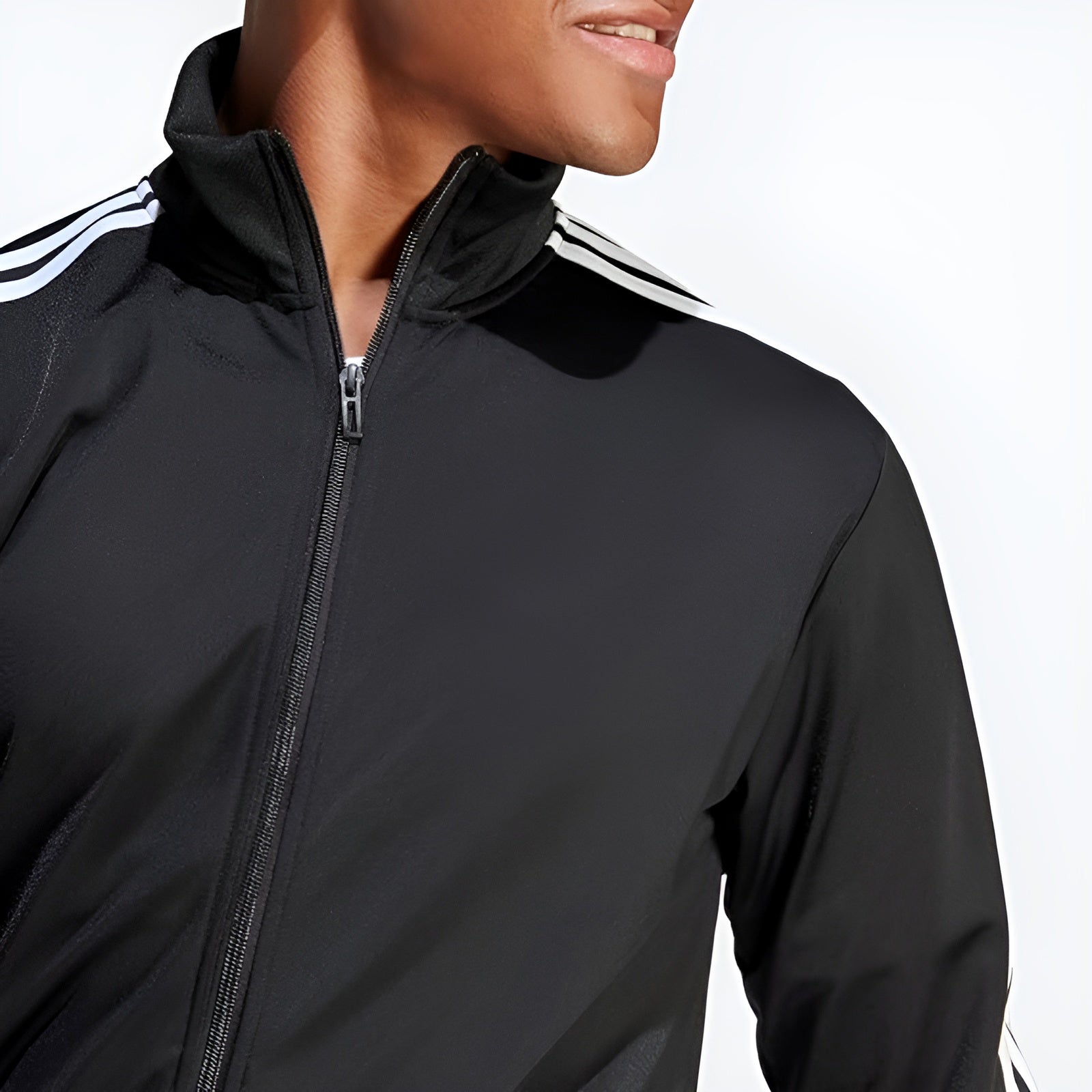 Men's Premium Three-Stripes Full-Sleeve Tracksuit