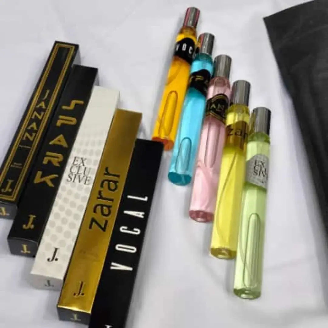 J. Perfume Tester Kit: Discover Your Signature Scent (Pack of 5) Trendy Troves