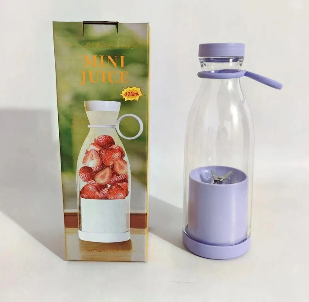 Blend On-the-Go: Your Portable Electric Juicer for Fresh Smoothies Anytime!