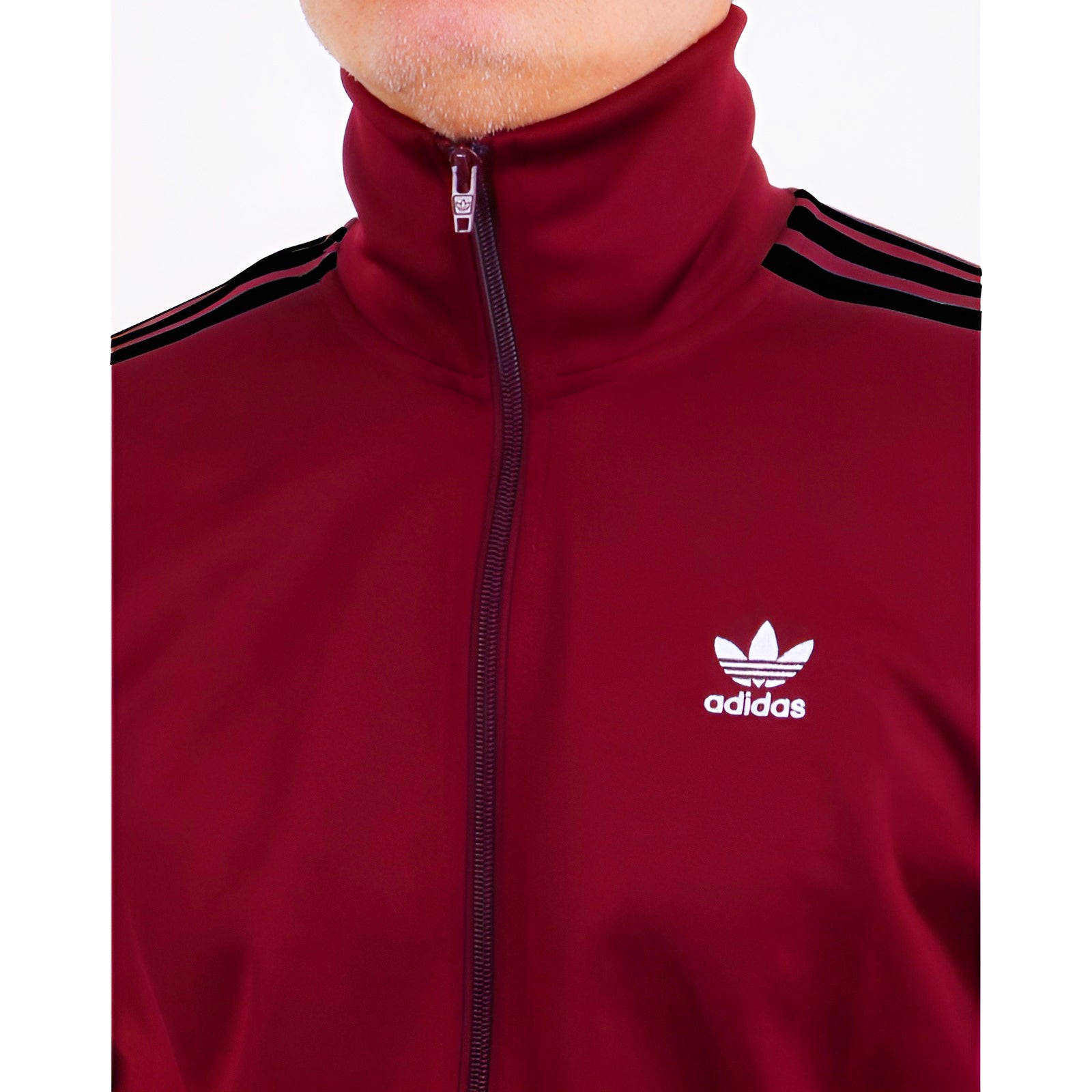 Men's Premium Three-Stripes Full-Sleeve Tracksuit