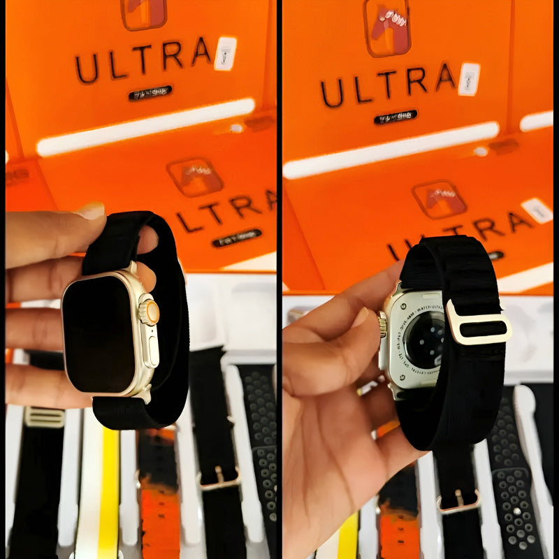 Ultra Smartwatch 2.01" Infinite Display with 7 Versatile Straps Trendy Troves