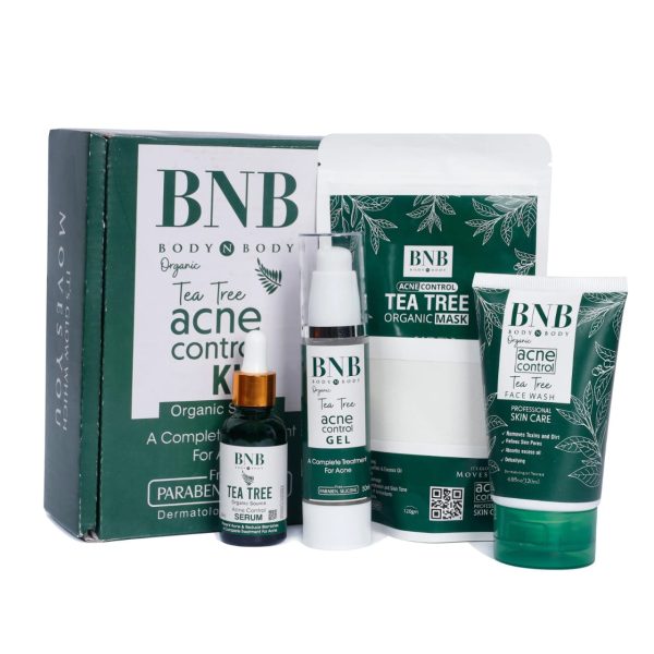 BNB Tea Tree Acne Control Kit – Fight Breakouts & Blemishes Naturally