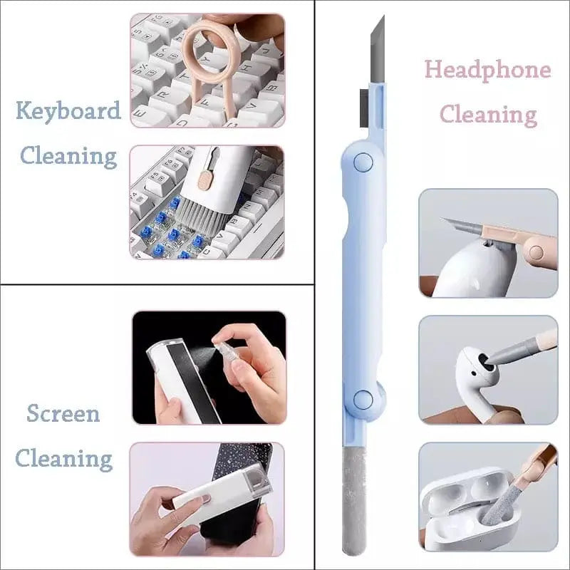 Ultimate 7-in-1 Cleaning Kit: All-in-One Solution for a Sparkling Clean! Trendy Troves