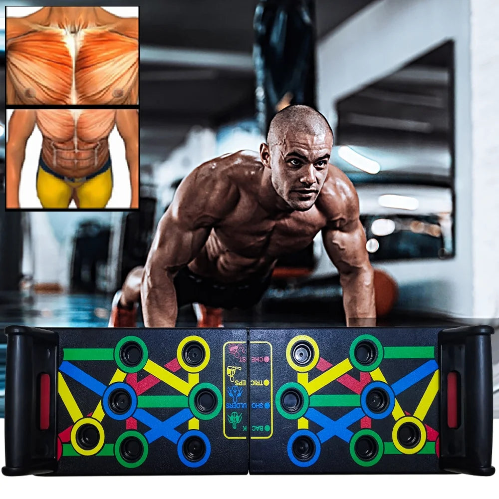 PowerFlex 9-in-1 Push Up Board