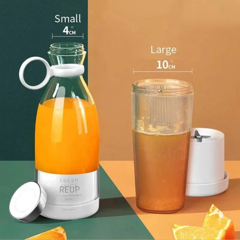 Blend On-the-Go: Your Portable Electric Juicer for Fresh Smoothies Anytime!