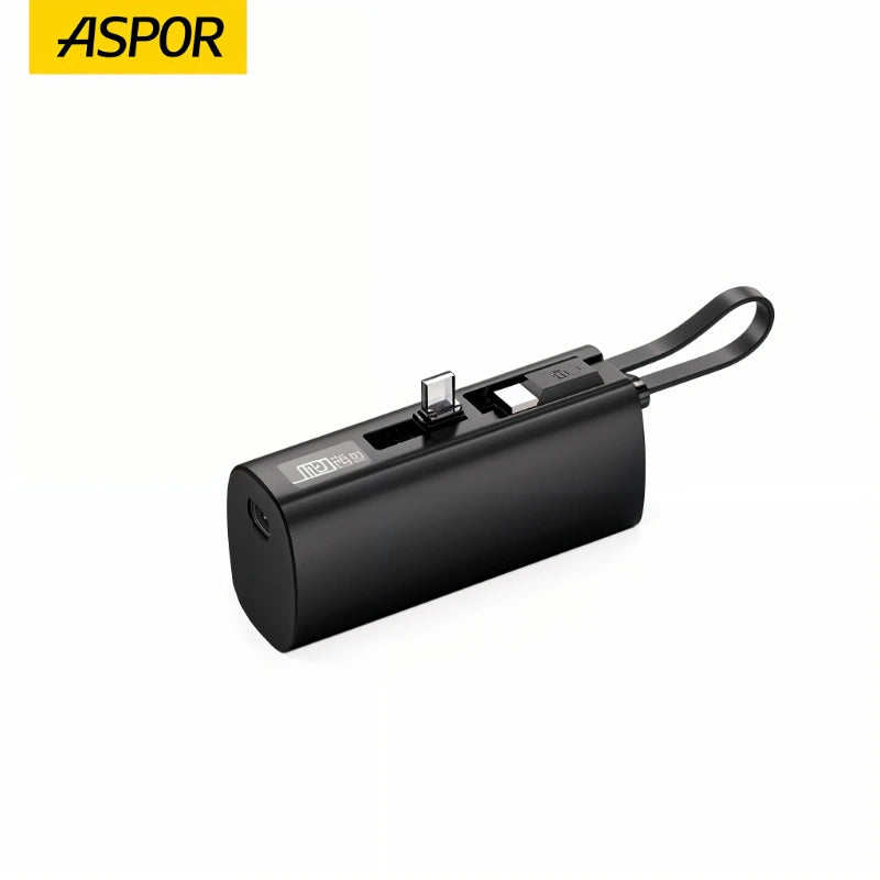 Aspor A351/A352 5000mAh Mini Pocket Power Bank